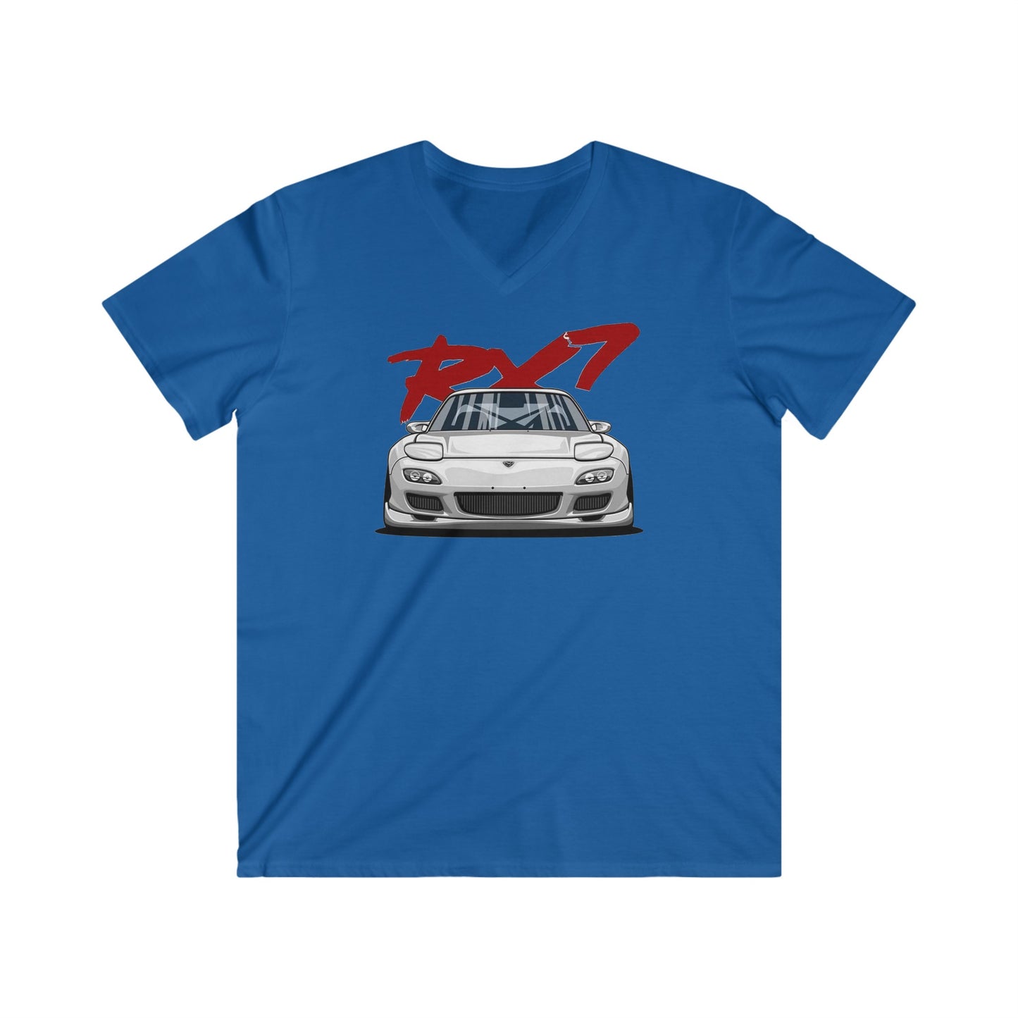 Mazda Fitted V-Neck Short Sleeve Tee