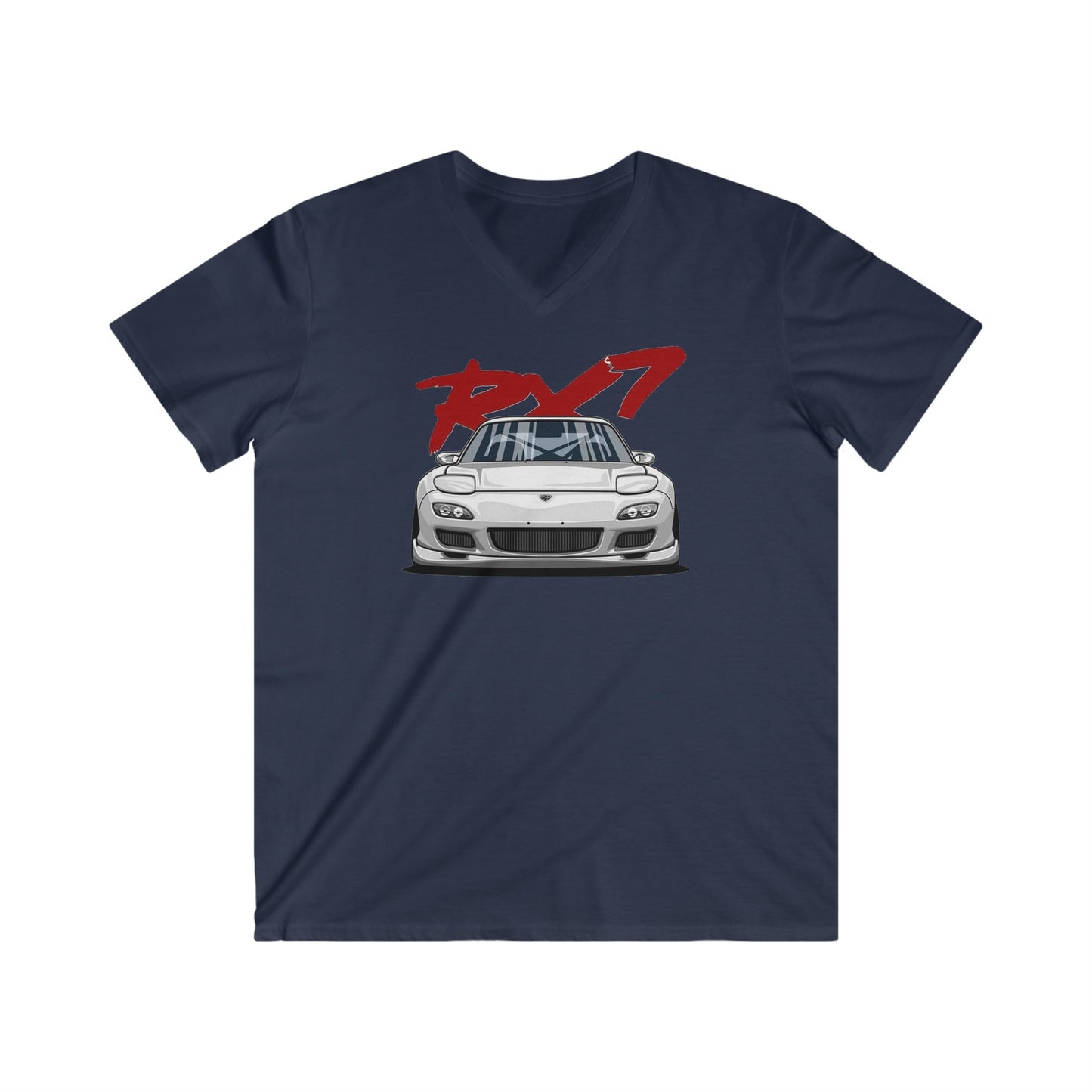 Mazda Fitted V-Neck Short Sleeve Tee