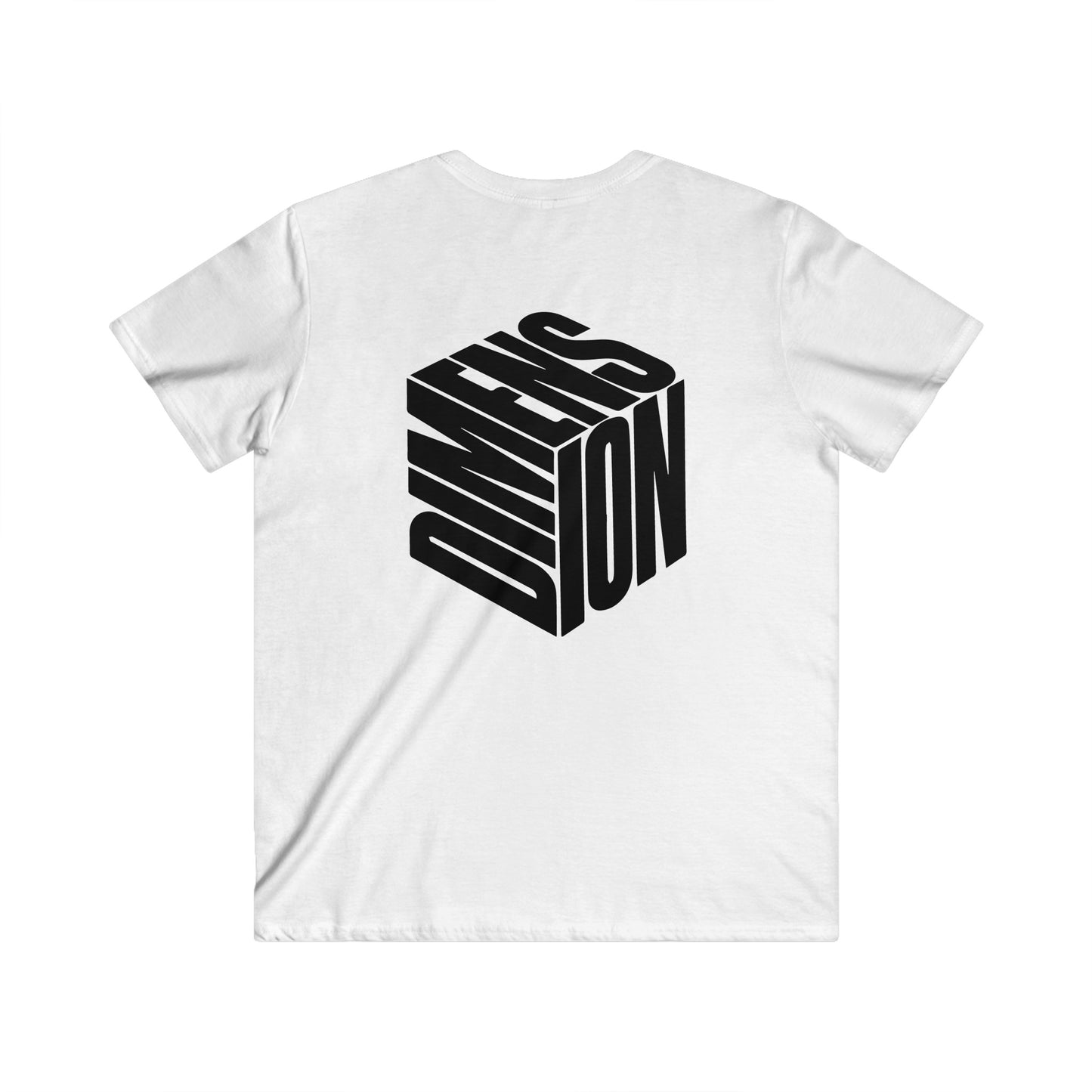 Custom Fitted V-Neck Short Sleeve Tee