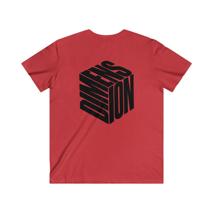 Custom Fitted V-Neck Short Sleeve Tee