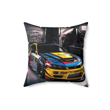 Mitsubishi Lancer Evo Custom Spun Pillow