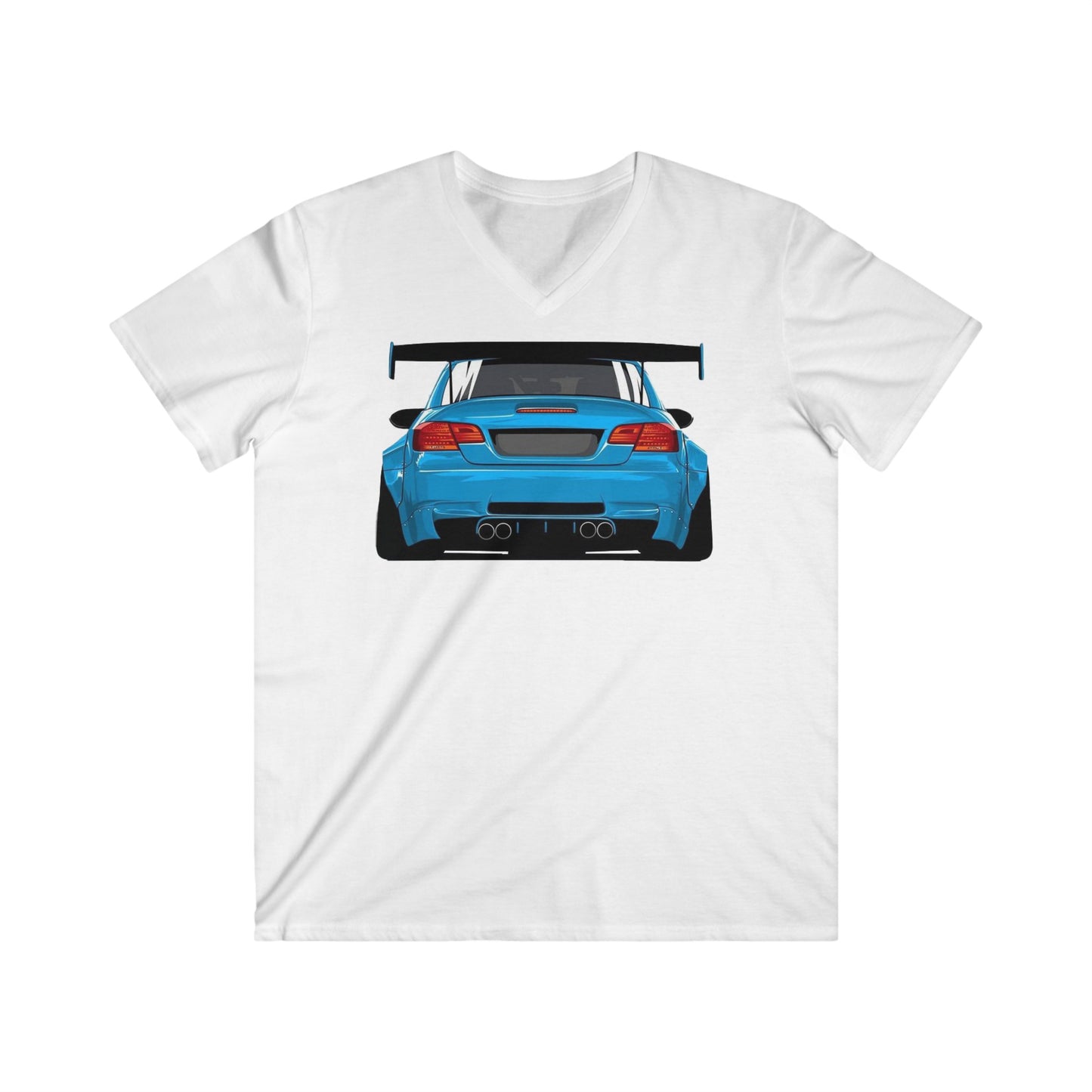 BMW Fitted V-Neck Short Sleeve Tee
