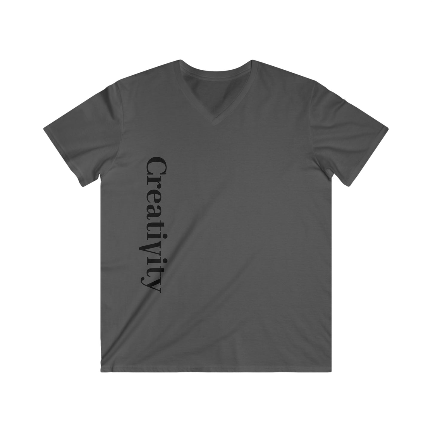 Custom Fitted V-Neck Short Sleeve Tee