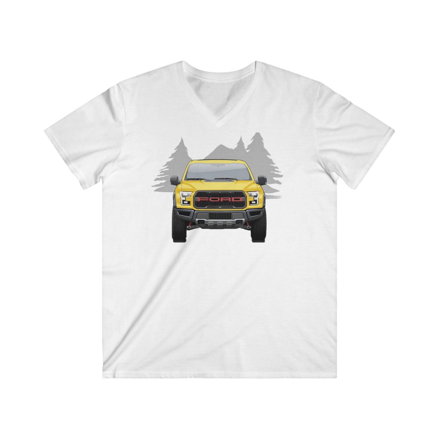 Ford Fitted V-Neck Short Sleeve Tee
