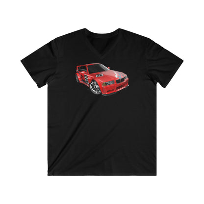 BMW Fitted V-Neck Short Sleeve Tee