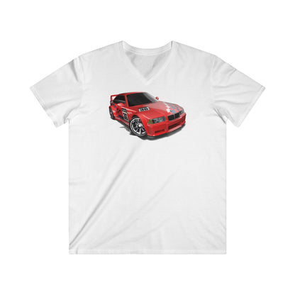 BMW Fitted V-Neck Short Sleeve Tee