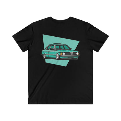 BMW Fitted V-Neck Short Sleeve Tee