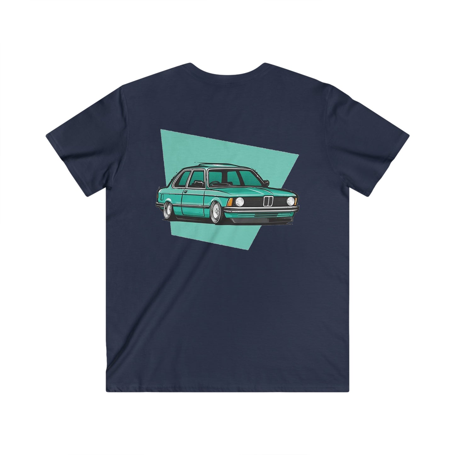 BMW Fitted V-Neck Short Sleeve Tee