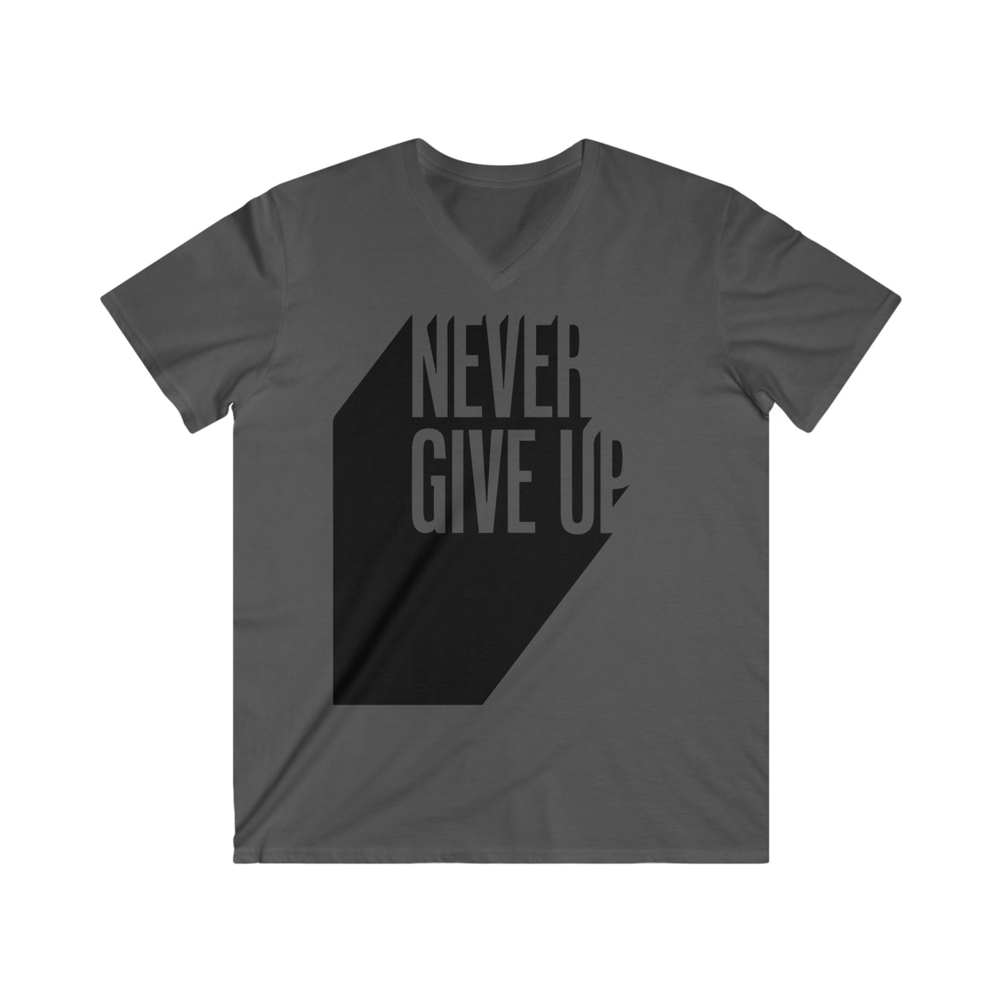 Custom Fitted V-Neck Short Sleeve Tee