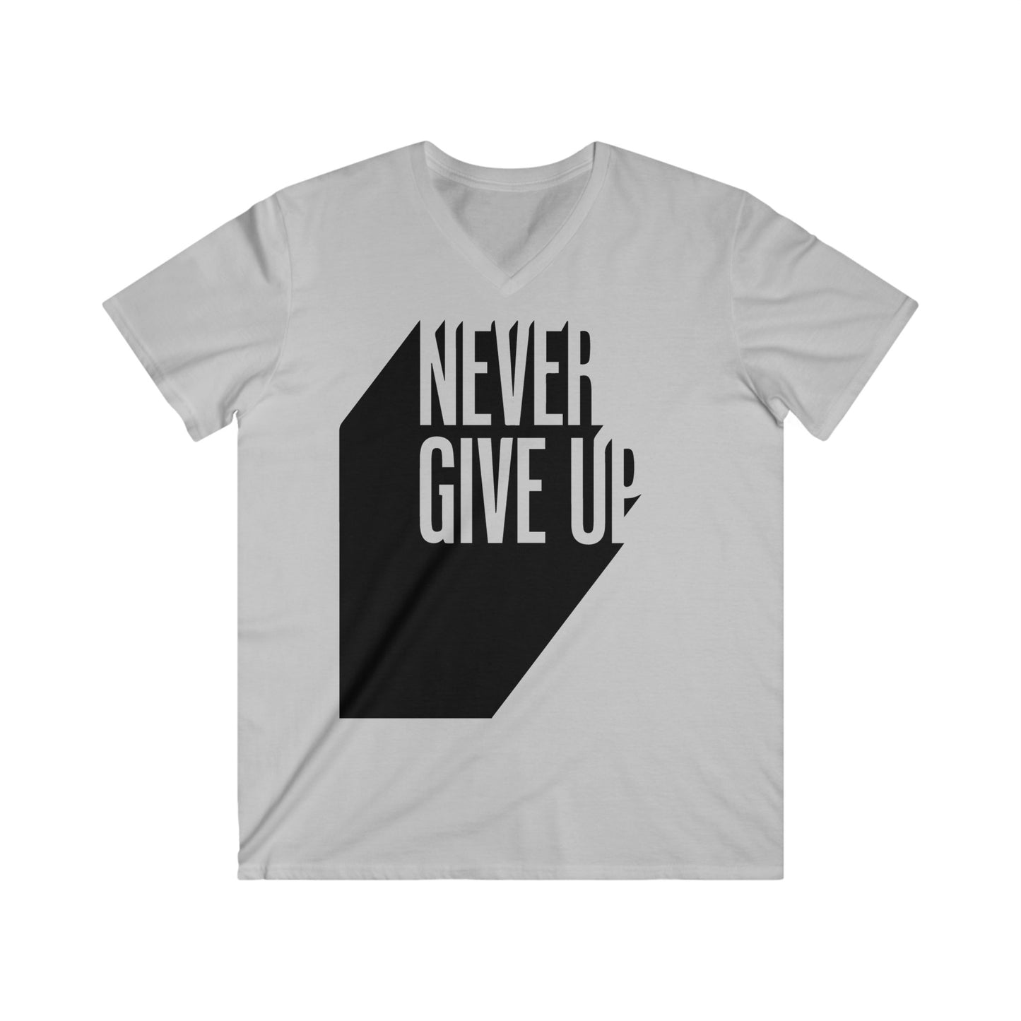 Custom Fitted V-Neck Short Sleeve Tee