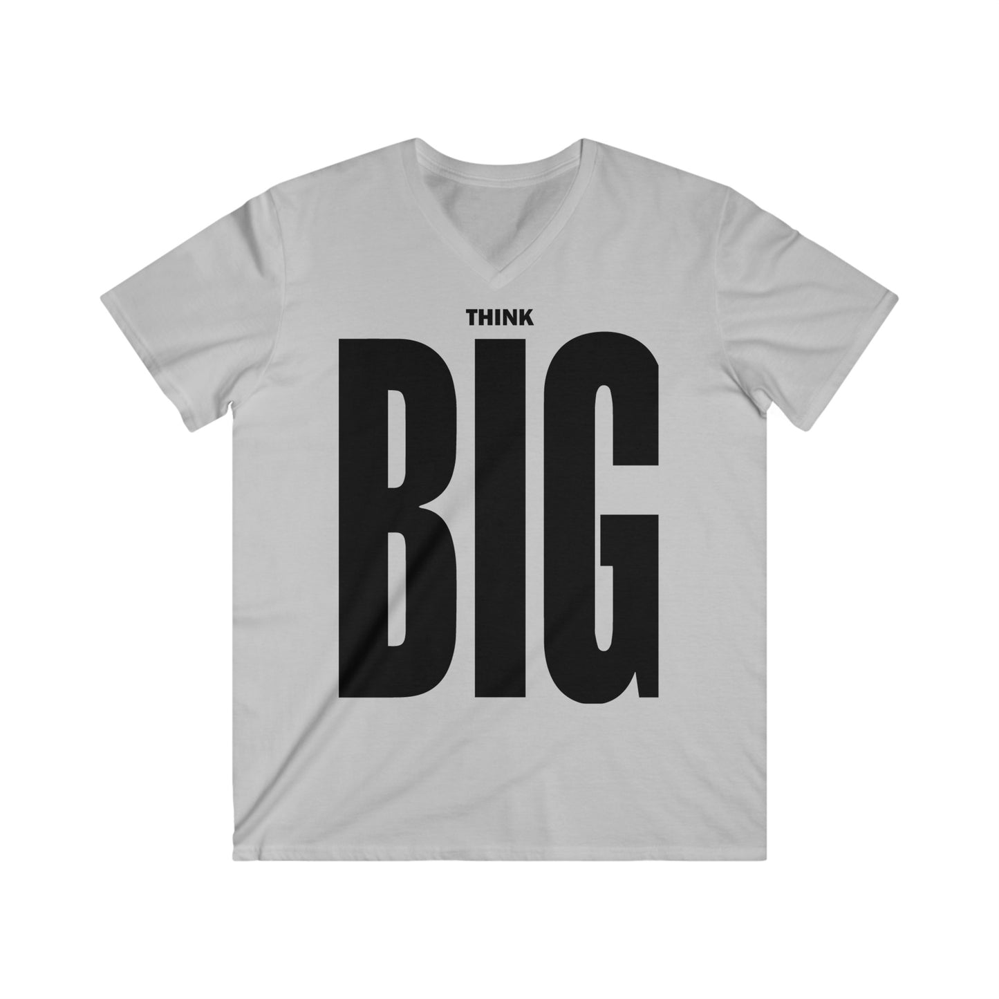 Custom Fitted V-Neck Short Sleeve Tee