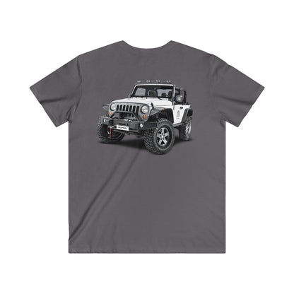 Jeep Fitted V-Neck Short Sleeve Tee