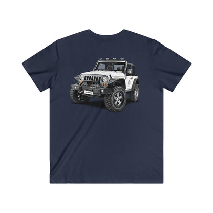 Jeep Fitted V-Neck Short Sleeve Tee