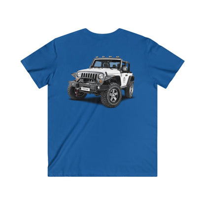 Jeep Fitted V-Neck Short Sleeve Tee