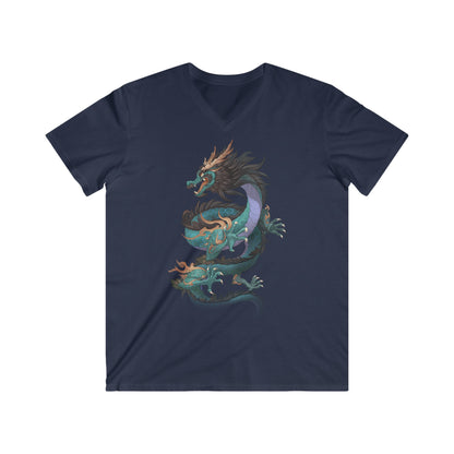 Custom Fitted V-Neck Short Sleeve Tee