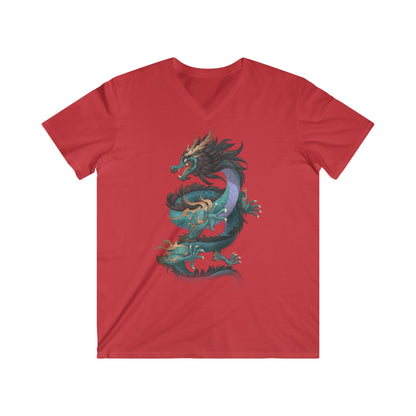 Custom Fitted V-Neck Short Sleeve Tee