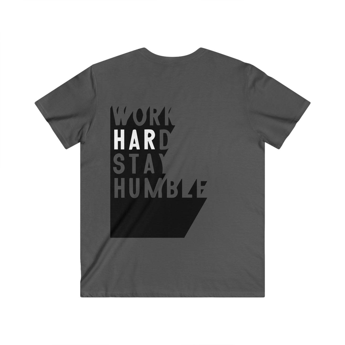 Custom Fitted V-Neck Short Sleeve Tee