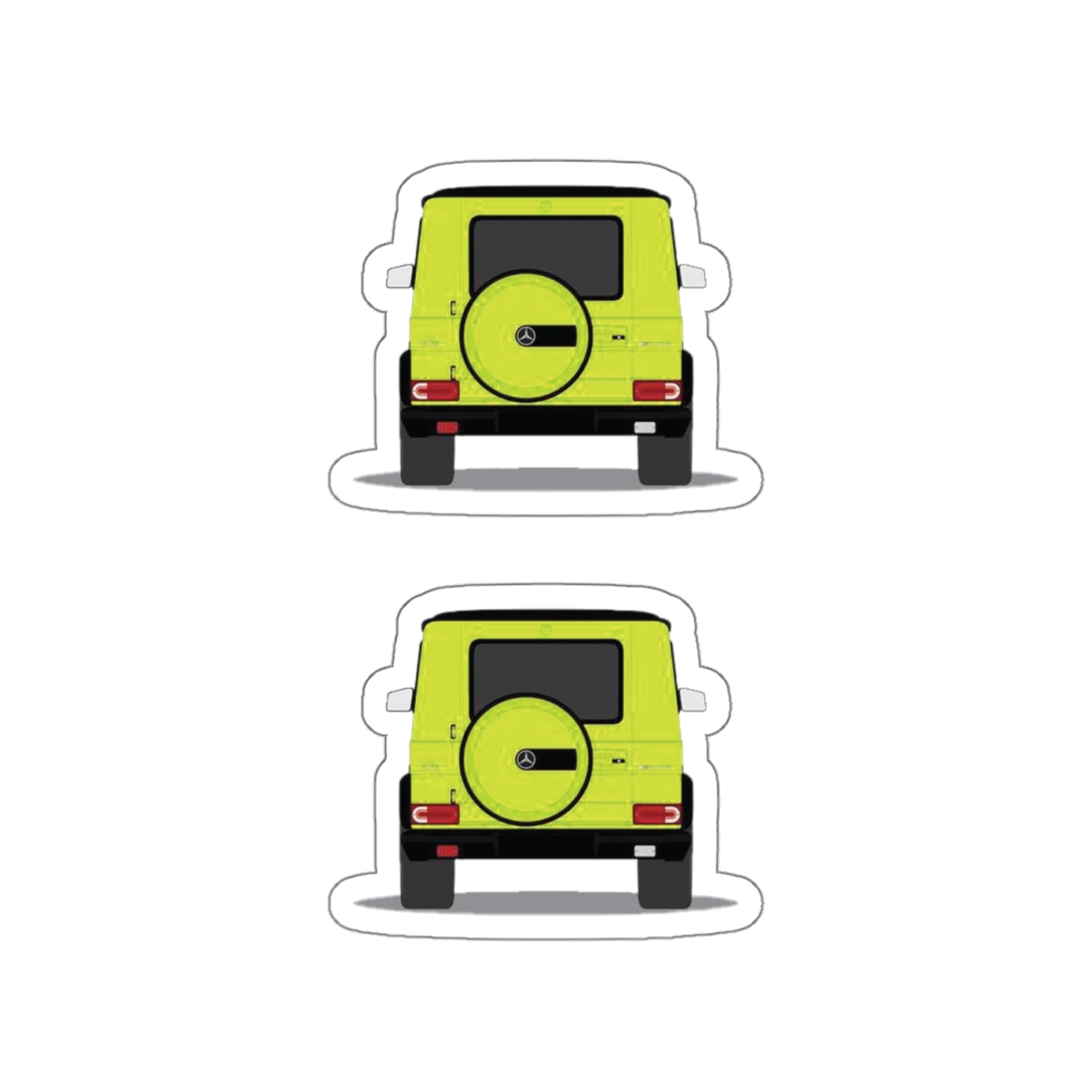 Mercedes Kiss-Cut Stickers