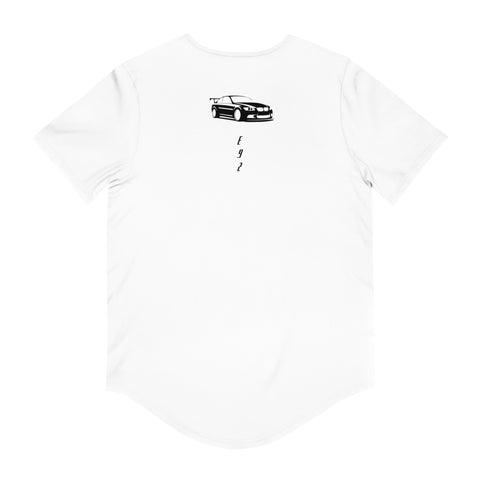Men's Jersey Curved Hem Tee