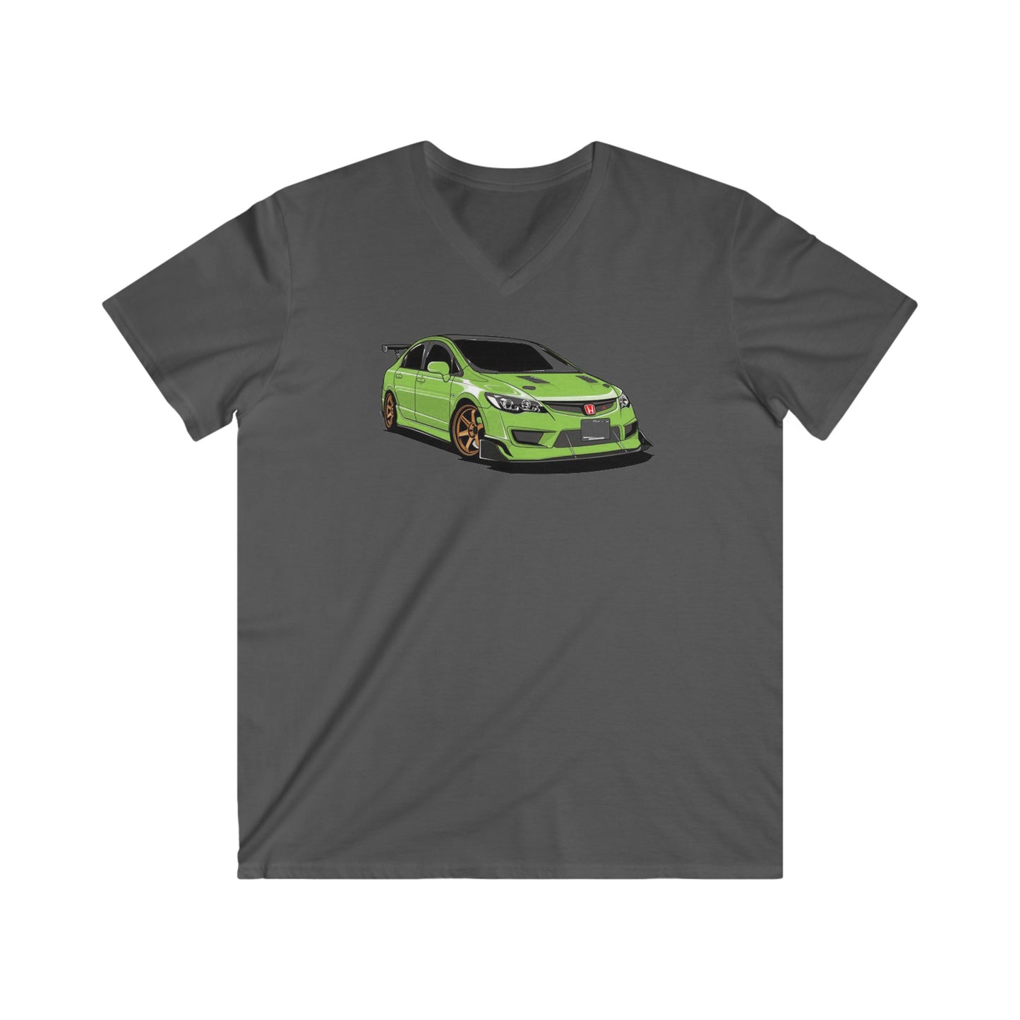 Honda Fitted V-Neck Short Sleeve Tee