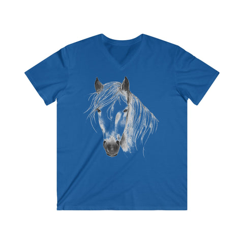 Custom Fitted V-Neck Short Sleeve Tee