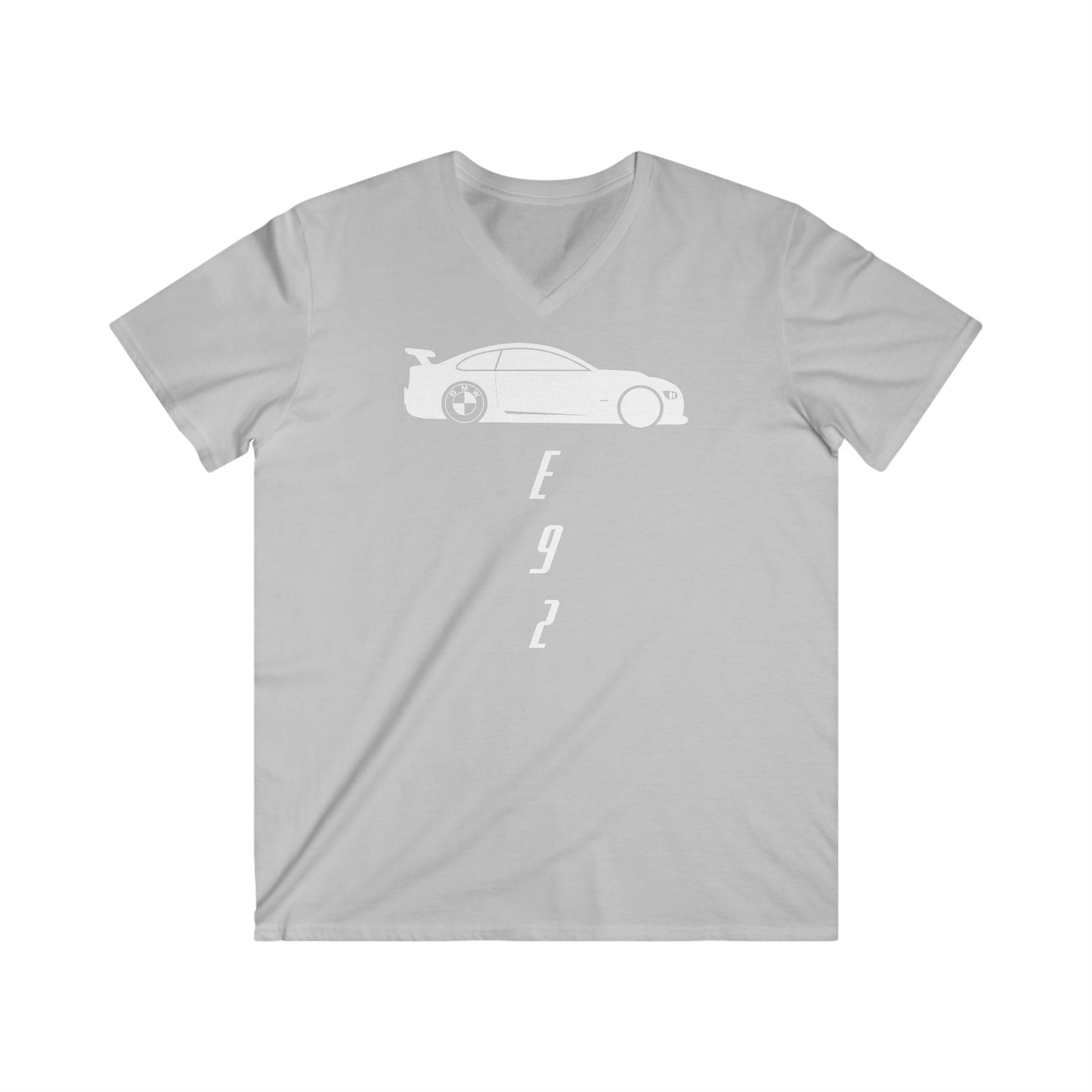 Men's Fitted V-Neck Short Sleeve Tee