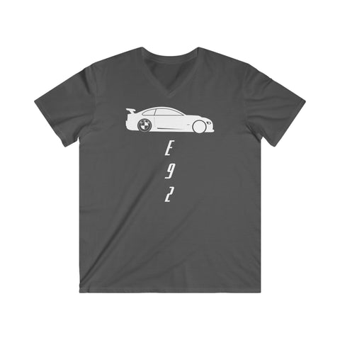 Men's Fitted V-Neck Short Sleeve Tee