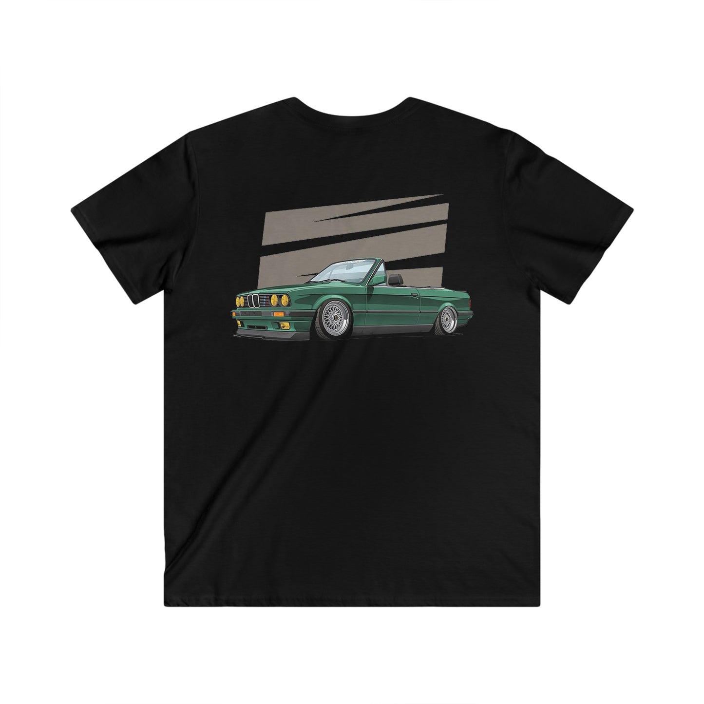 BMW Fitted V-Neck Short Sleeve Tee