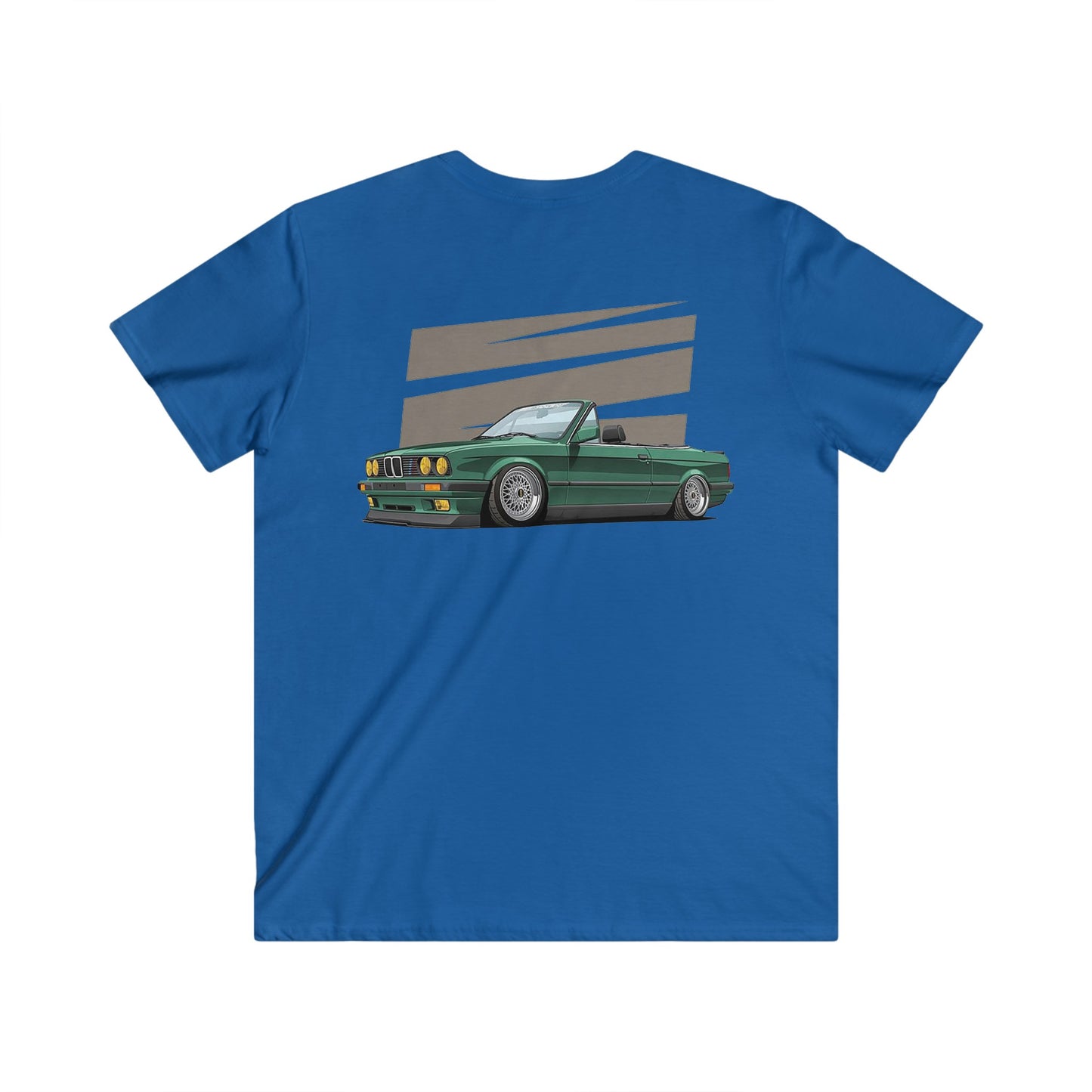 BMW Fitted V-Neck Short Sleeve Tee