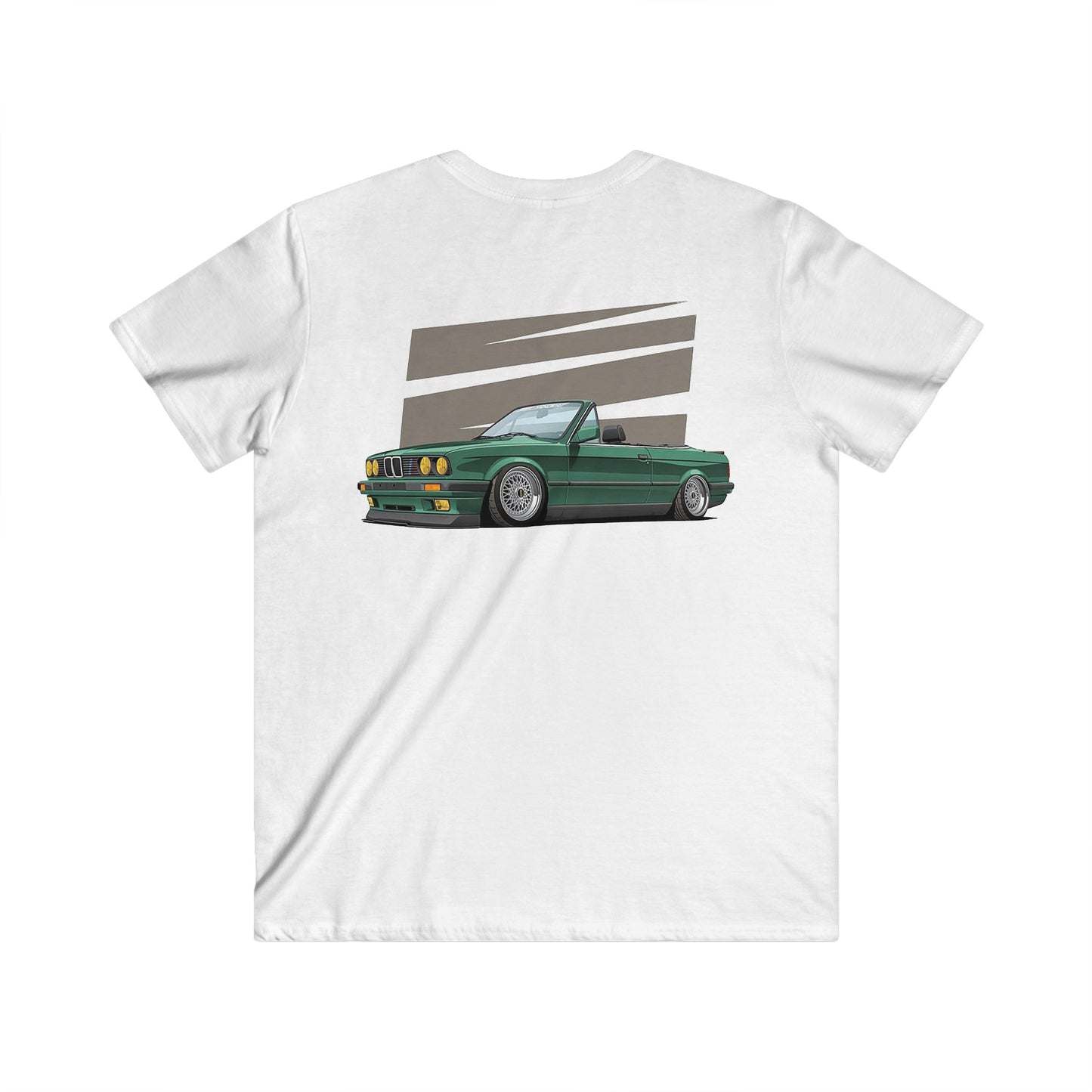 BMW Fitted V-Neck Short Sleeve Tee