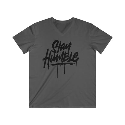 Custom Fitted V-Neck Short Sleeve Tee