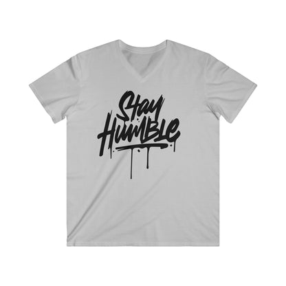 Custom Fitted V-Neck Short Sleeve Tee