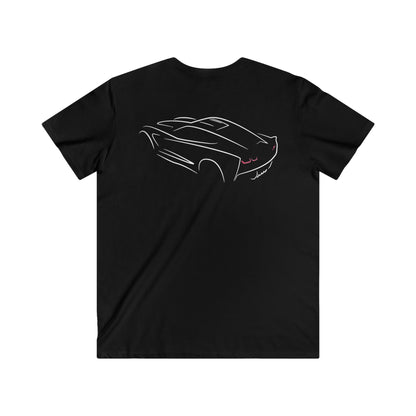 Chevrolet  Fitted V-Neck Short Sleeve Tee