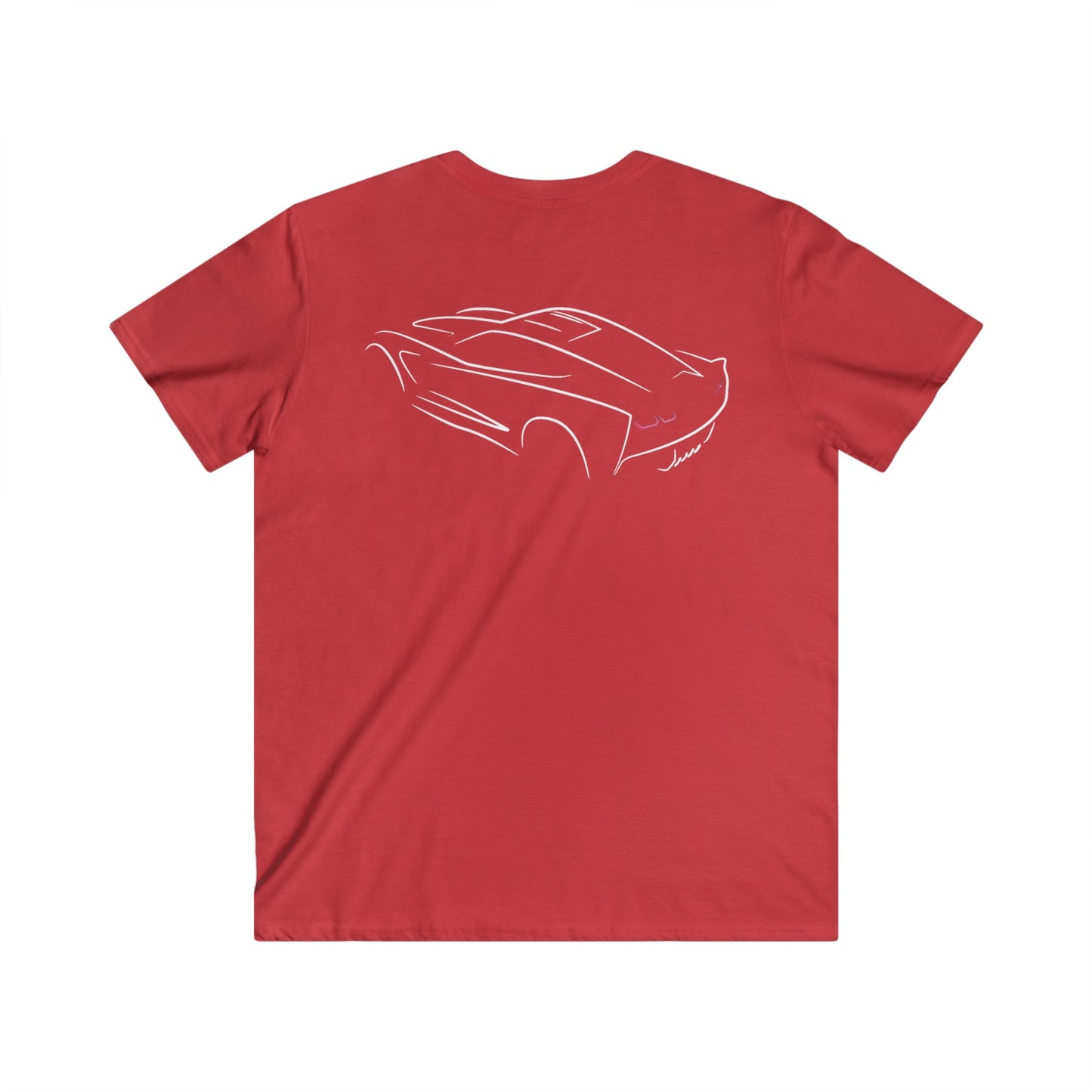 Chevrolet  Fitted V-Neck Short Sleeve Tee