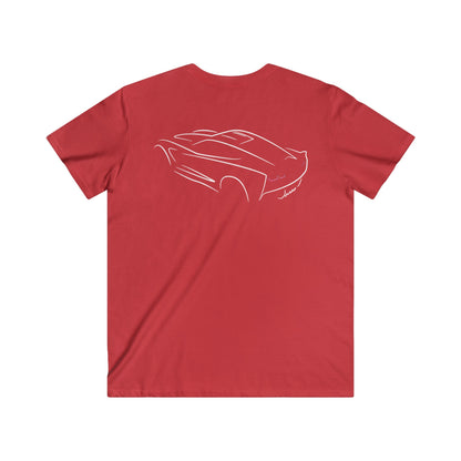 Chevrolet  Fitted V-Neck Short Sleeve Tee