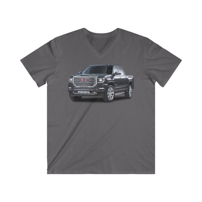 GMC Fitted V-Neck Short Sleeve Tee