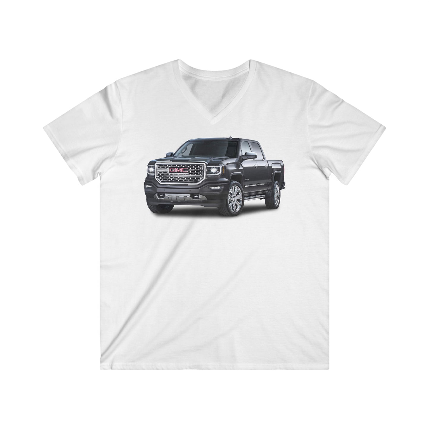 GMC Fitted V-Neck Short Sleeve Tee