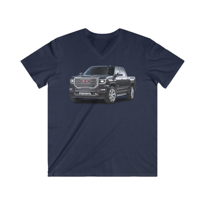 GMC Fitted V-Neck Short Sleeve Tee