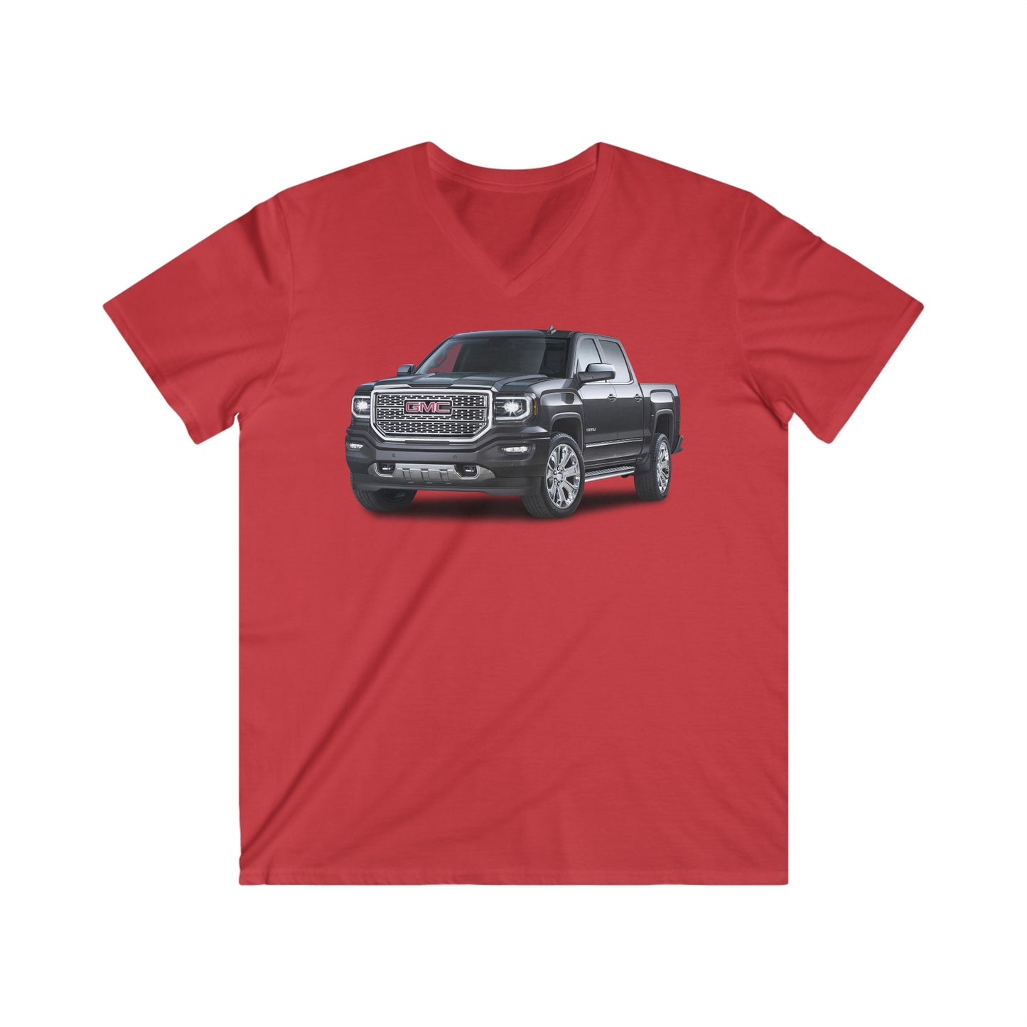 GMC Fitted V-Neck Short Sleeve Tee