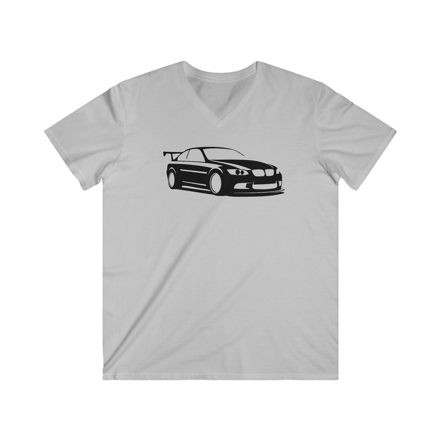 Men's Fitted V-Neck Short Sleeve Tee