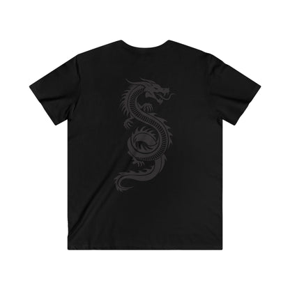 Custom Fitted V-Neck Short Sleeve Tee