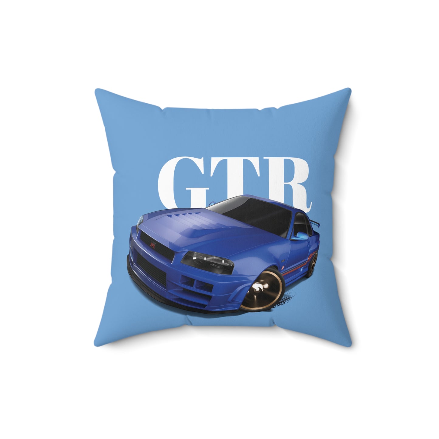 Nissan GTR Custom Spun Pillow