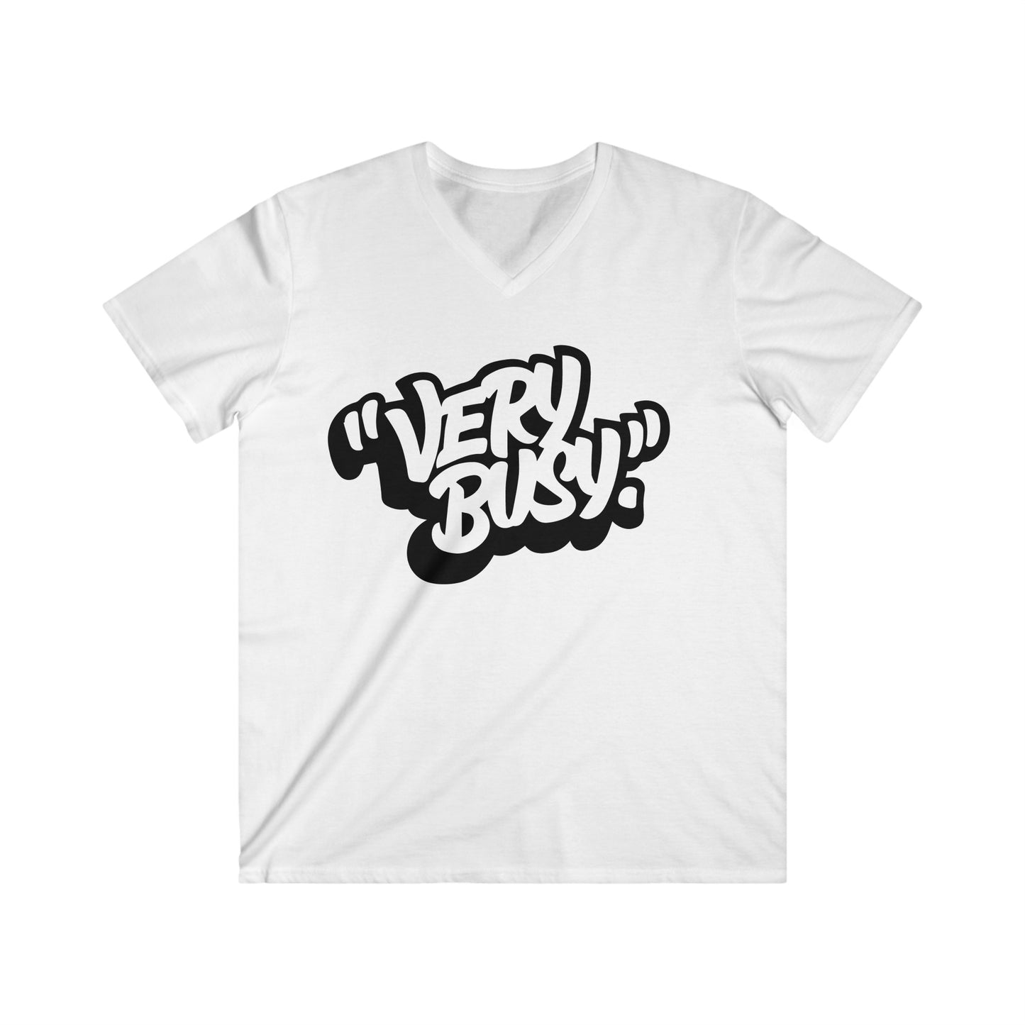 Custom Fitted V-Neck Short Sleeve Tee