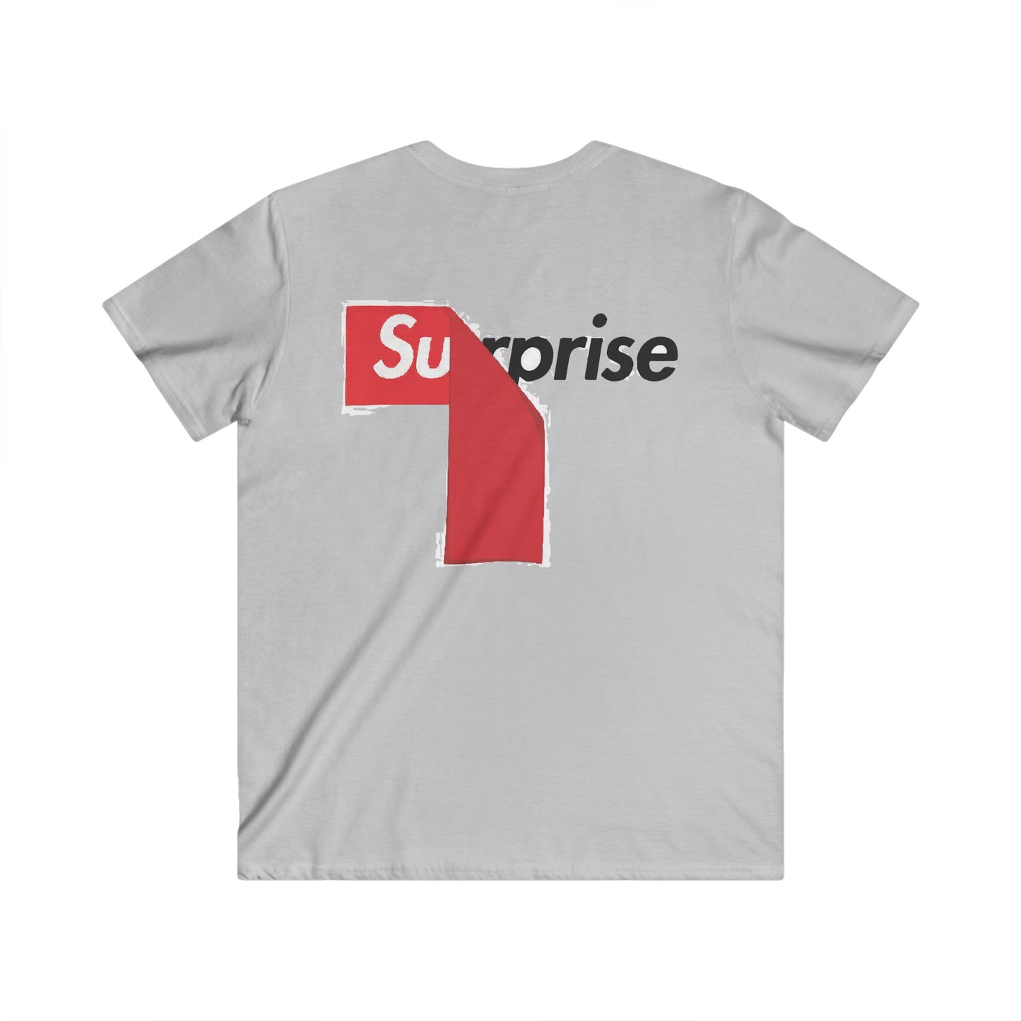 Custom Fitted V-Neck Short Sleeve Tee