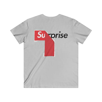 Custom Fitted V-Neck Short Sleeve Tee