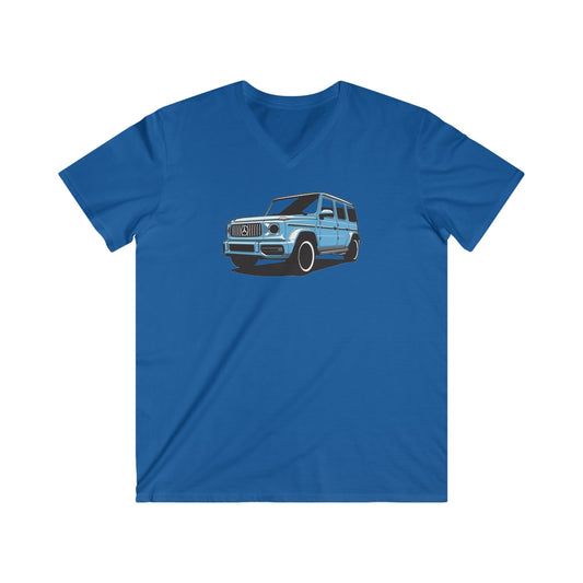 Mercedes Fitted V-Neck Short Sleeve Tee