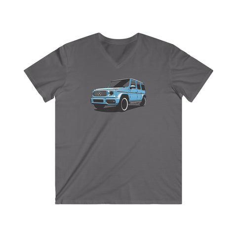 Mercedes Fitted V-Neck Short Sleeve Tee