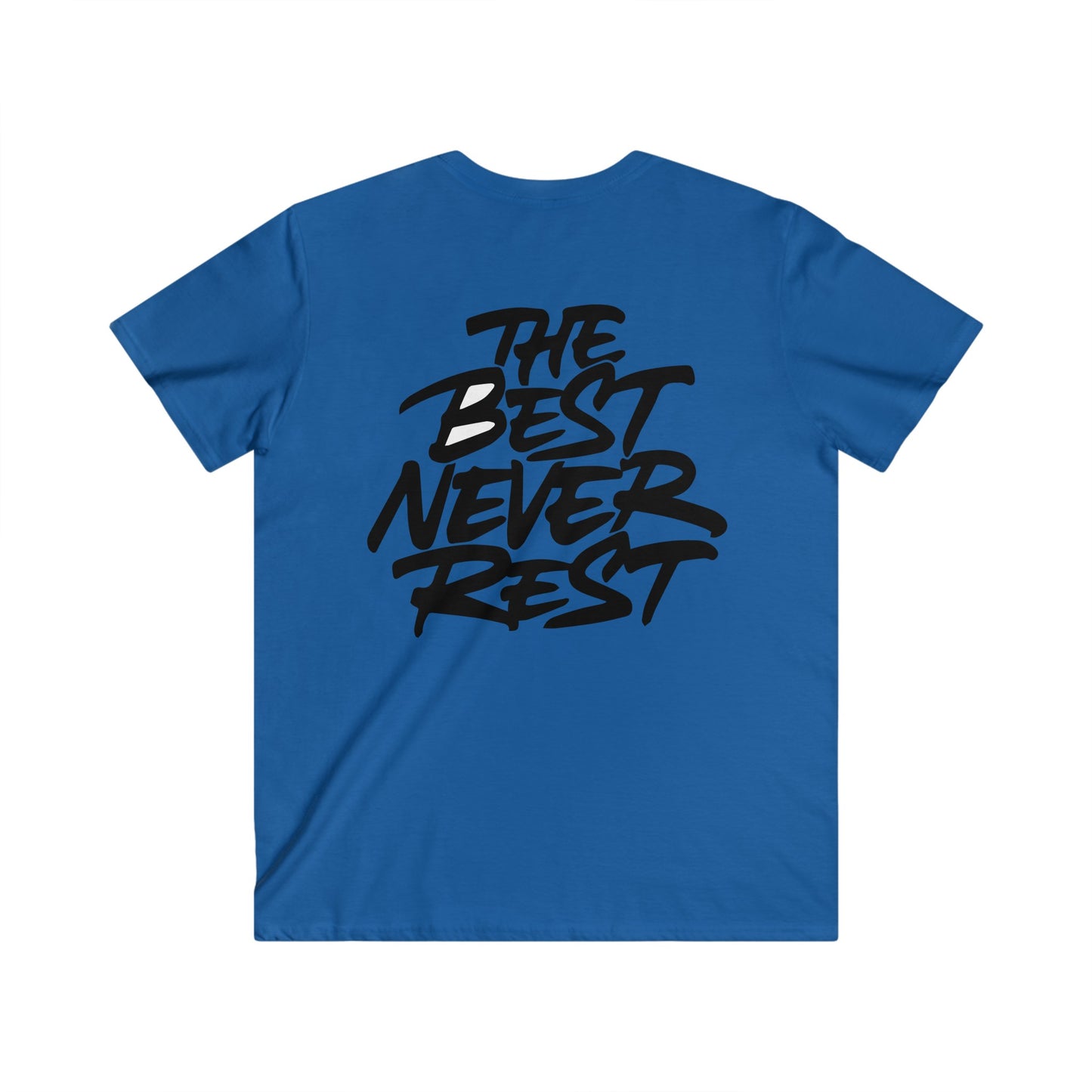 Custom Fitted V-Neck Short Sleeve Tee