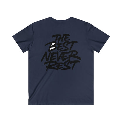 Custom Fitted V-Neck Short Sleeve Tee