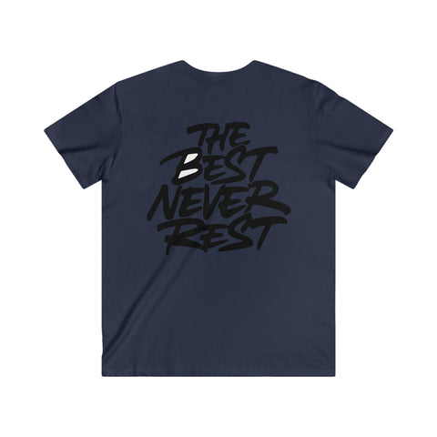 Custom Fitted V-Neck Short Sleeve Tee